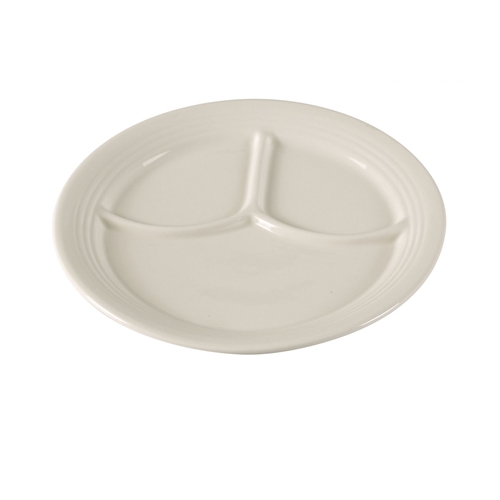 Yanco RE-309 Recovery Compartment Plate, 22 oz, 9.5" Diameter, China, American White, Pack of 24 - by Celebrate Festival Inc