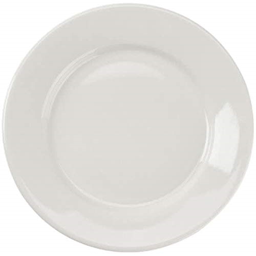 Yanco RE-8 Recovery Plate, 9" Diameter, China, American White Color, Pack of 24 - by Celebrate Festival Inc