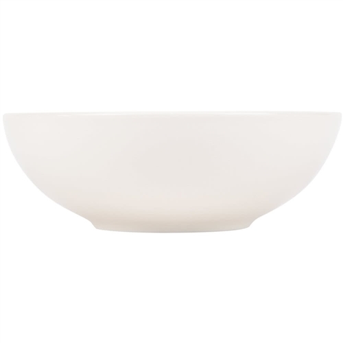 Yanco RE-80 Recovery Salad/Soup/Pasta Bowl, 25 oz, 7.5" Diameter, 2.5" H, China, American White, Pack of 24 - by Celebrate Festival Inc