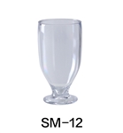 Yanco SM-12 Stemware Beverage Glass, 12 OZ, Plastic, Clear Color - by Celebrate Festival Inc