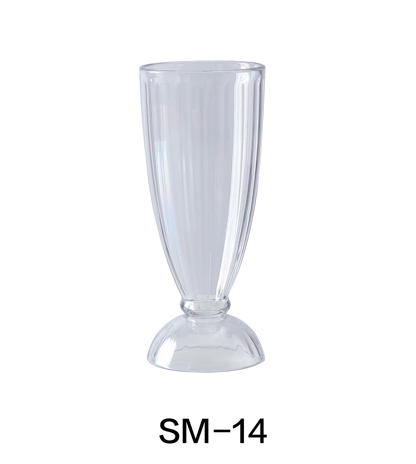 Yanco SM-14 Stemware Beverage Glass, 14 OZ, Plastic, Clear Color - by Celebrate festival Inc