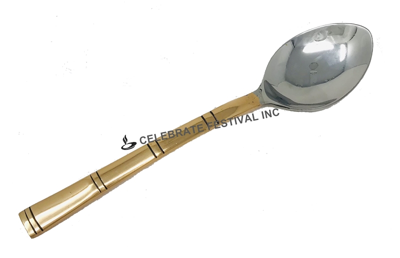 Copper Steel  Dinner Tea Spoon - by Celebrate Festival Inc