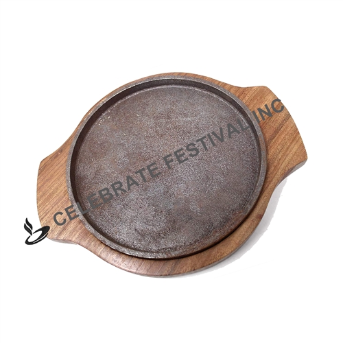 Sizzler Round with Side Handle - made available by Celebrate Festival Inc