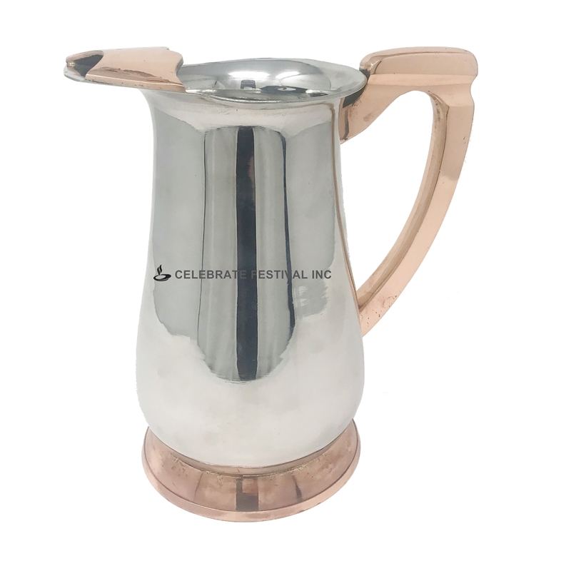 Stainless Steel & Copper water pitcher