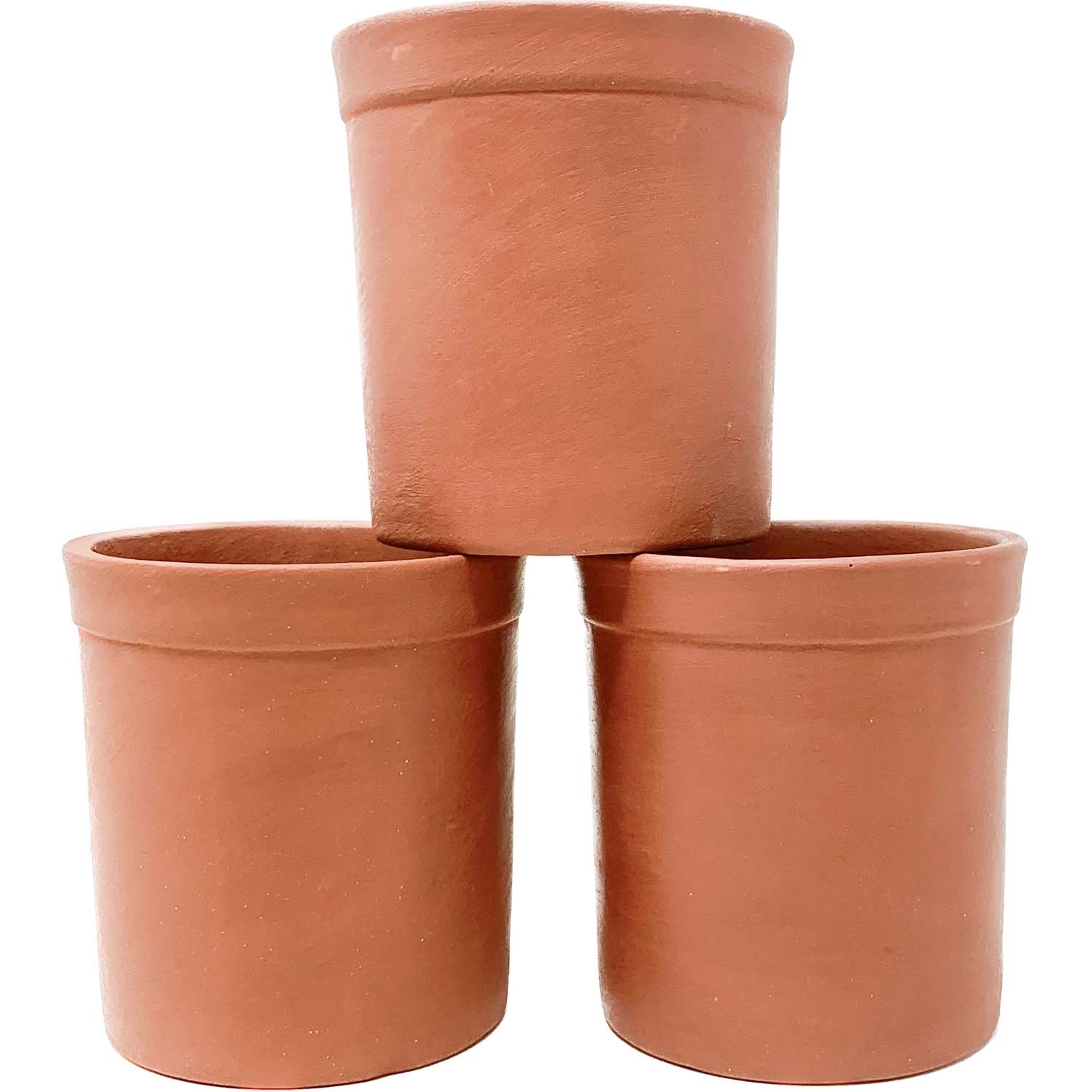 Natural clay glass