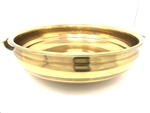 Handcrafted Traditional Pure Brass Urli Bowl/Pot 20 Inches - made available by Celebrate Festival Inc