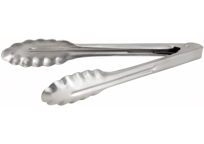 Stainless Steel Utility Tongs, Extra Heavyweight