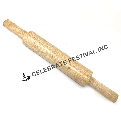 Wooden Rolling Pin : WRP-18 Natural 18" Rolling Pin / Belan - By Celebrate Festival Inc