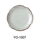 Yanco YO-1007 Yoto Round Coupe Plate - by Celebrate Festival Inc
