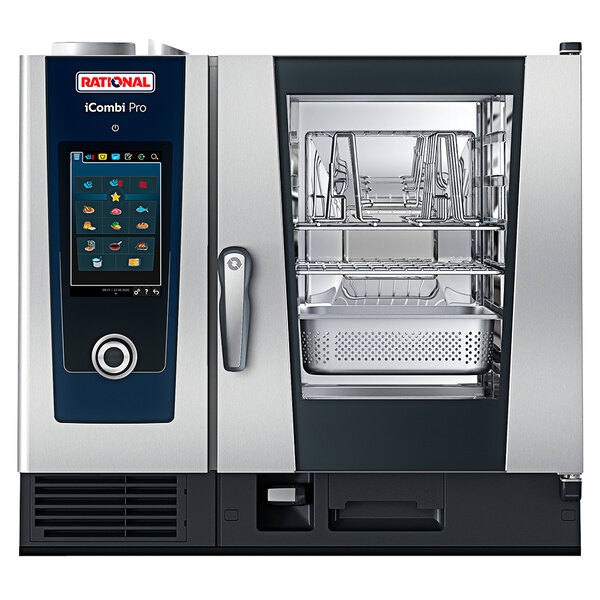 Rational 6 Pan Half-Size Electric Combi Oven iCombi Pro Oven - 208-240V-1 Phase