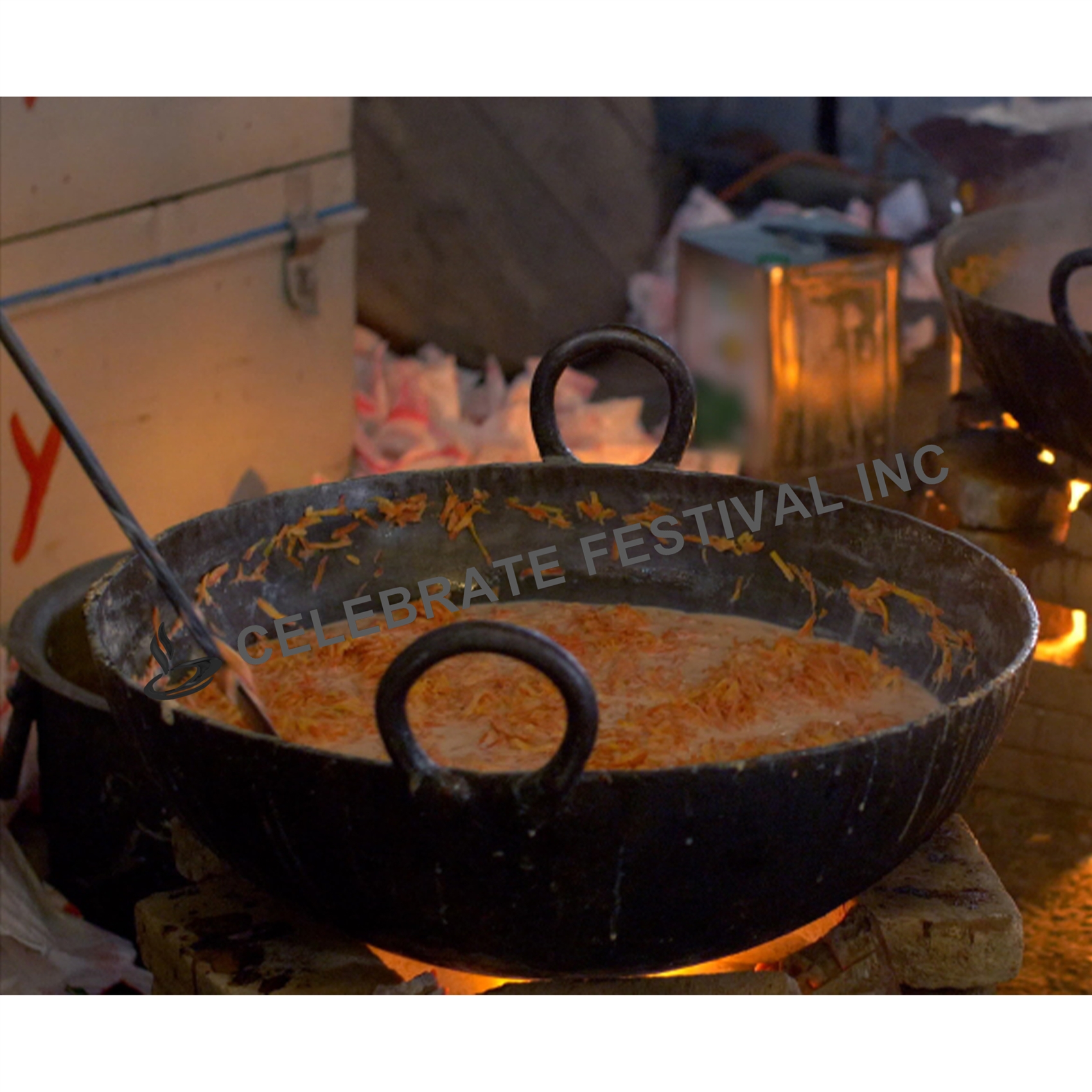 Indian Traditional Brass Regular Karahi Cooking Kadai Cooking Wok Capacity  3 Ltr
