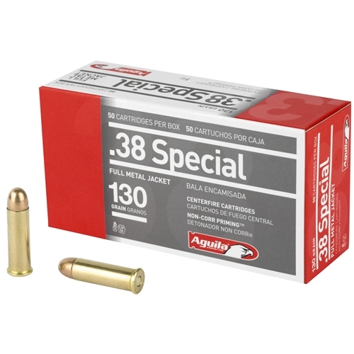 .38 Special / 130gr / Aguila / 50 Rds