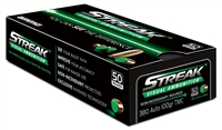 .380 AUTO / 100 GR TMC GREEN STREAK / 50 RDS / AMMO INC. **NO LIMITS**