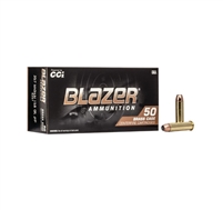 .357 MAG / 158 GR BRASS JHP / 50 RDS / BLAZER **NO LIMITS**