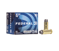 .45 LONG COLT / 225 GR CHAMPION TRAINING SEMI-WADCUTTER HP / 20 RDS / FEDERAL **NO LIMITS**