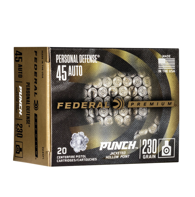 Federal .45 ACP, 230 grain