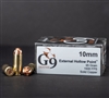 10MM / 95 GR SOLID COPPER EXTERNAL HOLLOW POINT / 20 RDS / G9 DEFENSE **NO LIMITS**