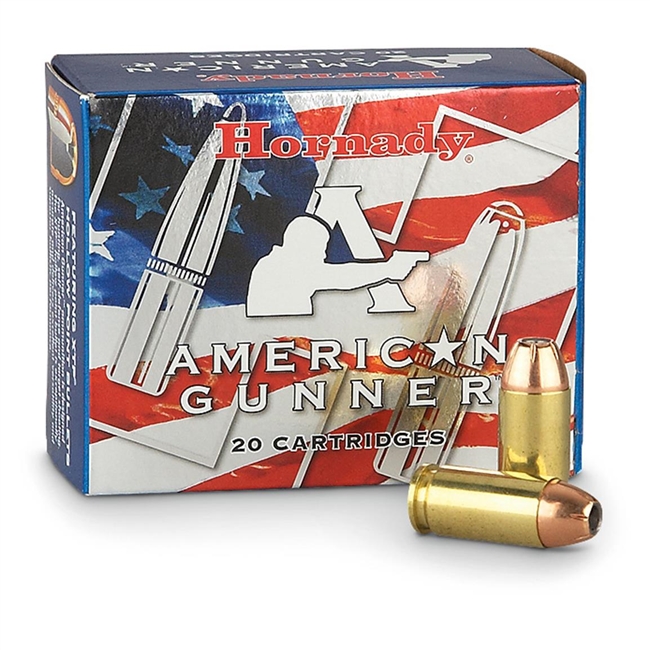 Hornady 40 S&W 180 grain American Gunner XTPÂ®