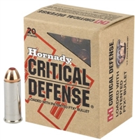 44 Special / 165gr / FTX / Critical Defense / Hornady / 20 Rds
