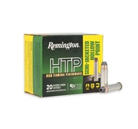 .38 SPECIAL +P / 125 GR HIGH TERMINAL PERFORMANCE SEMI-JHP / 20 RDS / REMINGTON **NO LIMITS**