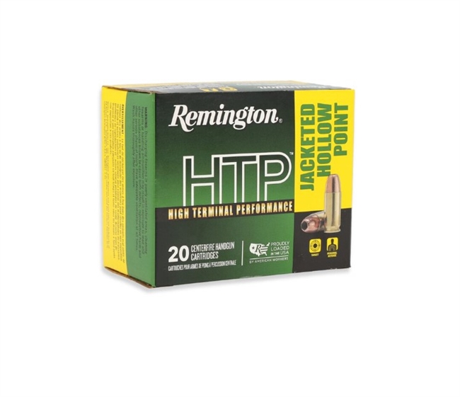 .40 S&W / 155 GR HIGH TERMINAL PERFORMANCE JHP / 20 RDS / REMINGTON **NO LIMITS**