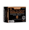 .38 SPECIAL + P / 135 GR HP GOLD DOT PERSONAL PROTECTION SHORT BARREL / 20 RDS / SPEER **NO LIMITS**