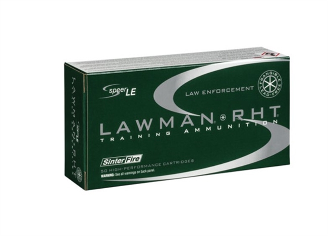 .45 ACP / 155 GR LAWMAN RHT SINTER FIRE FRANGIBLE TRAINING / 50 RDS / SPEER **NO LIMITS**