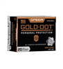 9MM / 147 GR HP GOLD DOT PERSONAL PROTECTION / 20 RDS / SPEER **NO LIMITS**