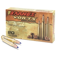 30-06 / 168gr / VOR-TXÂ® / Tipped TSX / 20 Rds / Barnes