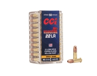 .22 LR / 40 GR VELOCITOR 22 HP / 50 RDS / CCI **NO LIMITS**