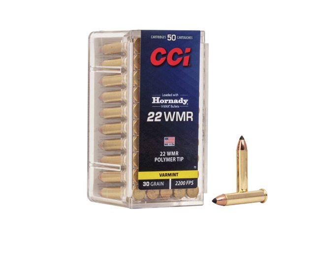 .22 WMR / 30 GR V-MAXÂ® / 50 RDS / CCI **NO LIMITS**