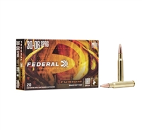 .30-06 / 180 GR FUSIONÂ® SOFT POINT / 20 RDS / FEDERAL **NO LIMITS**