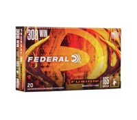 .308 WIN / 165 GR FUSIONÂ® SOFT POINT / 20 RDS / FEDERAL **NO LIMITS**