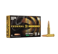 .308 WIN / 168 GR FEDERAL PREMIUM GOLD MEDAL SIERRAÂ® MATCH KING / 20 RDS / FEDERAL **NO LIMITS**