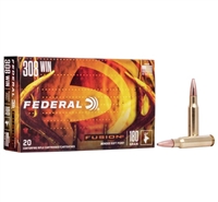 .308 WIN / 180 GR FUSIONÂ® SOFT POINT / 20 RDS / FEDERAL **NO LIMITS**