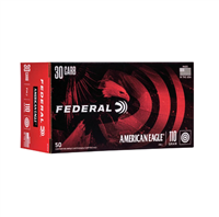 .30 CARBINE / 110 GR AMERICAN EAGLE FMJ / 50 RDS / FEDERAL **NO LIMITS**