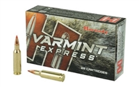 224 VALKYRIE / 60 GR VARMINT EXPRESS V-MAXÂ® 81531 / 20 RDS /  HORNADY **NO LIMITS**