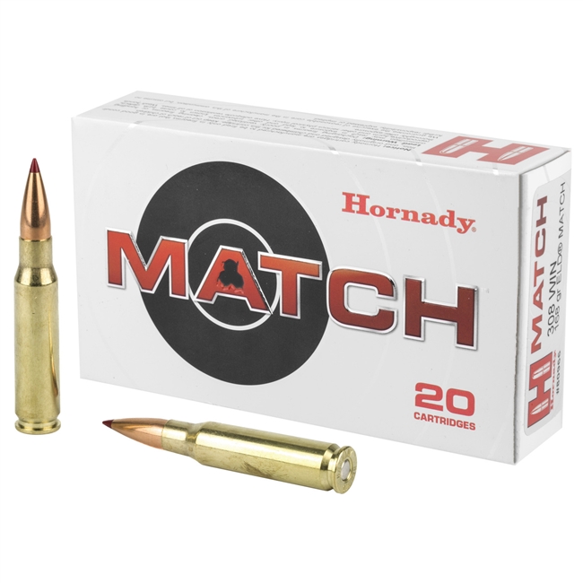 .308 Win / 168gr / 20 Rds / ELD Match / Hornady