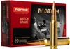 6.5 Creedmoor / 143gr Match Grade Hollow Point Boat Tail / Golden Target / 20 Rds / Norma