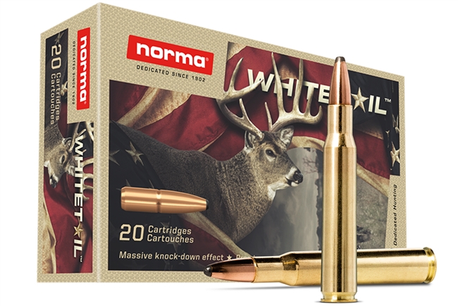 7mm-08 Rem / 150gr / Softpoint / Norma Whitetail / 20 Rds