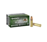 .22 LR / 40 GR 22 SUBSONIC COPPER PLATED HP / 50 RDS / REMINGTON **NO LIMITS**