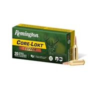 .243 WIN / 85 GR CORE-LOKTÂ® COPPER HP / 20 RDS / REMINGTON **NO LIMITS**