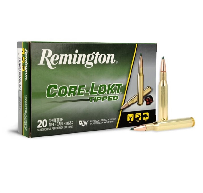 .30-06 / 150 GR CORE-LOKTÂ® TIPPED / 20 RDS / REMINGTON **NO LIMITS**