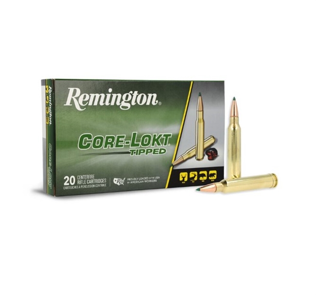 .300 WIN MAG / 180 GR CORE-LOKTÂ® TIPPED / 20 RDS / REMINGTON **NO LIMITS**