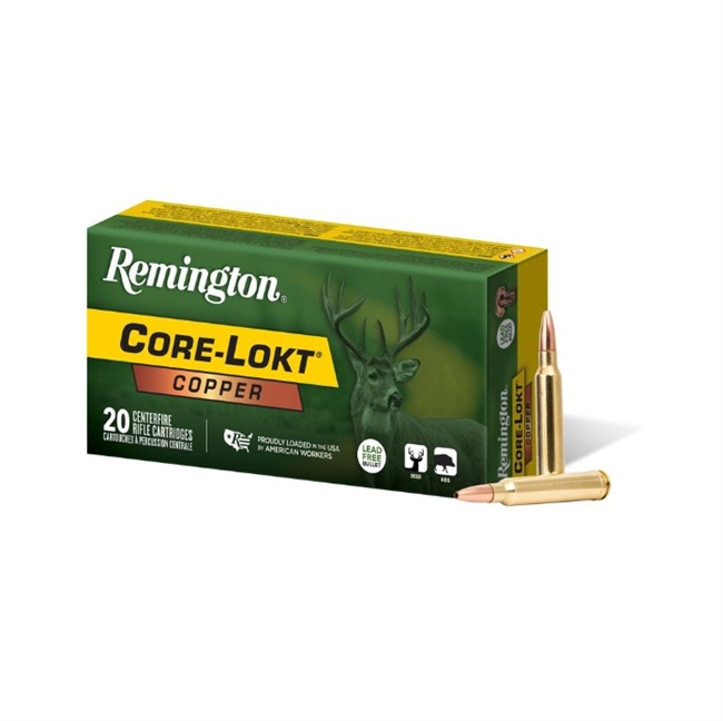 .300 WIN MAG / 180 GR CORE-LOKTÂ® COPPER HP / 20 RDS / REMINGTON **NO LIMITS**