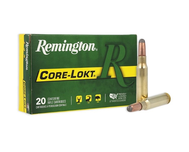 .308 WIN / 180 GR CORE-LOKTÂ® / 20 RDS / REMINGTON **NO LIMITS**