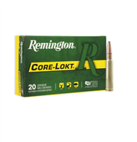 .338 WIN MAG / 225 GR CORE-LOKTÂ® POINTED SOFT POINT / 20 RDS / REMINGTON **NO LIMITS**