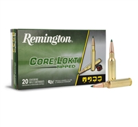 6.5 CREEDMOOR/ 129 GR CORE-LOKTÂ® TIPPED / 20 RDS / REMINGTON **NO LIMITS**