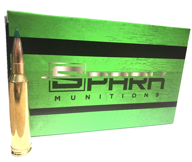 7mm Rem Mag / 165gr / Sierra GameChangers / Peterson Brass / 20 Rds / Spark Munitions