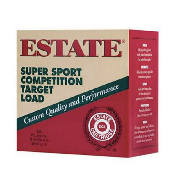 12 Gauge / 2.75 in. / 7.5 shot / 1 oz / Game and Target Load /25 Rds / Estate